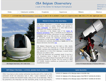 Tablet Screenshot of cbabelgium.com
